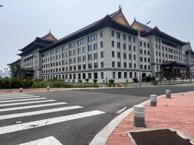 哈工程青岛基地西区图书馆一角